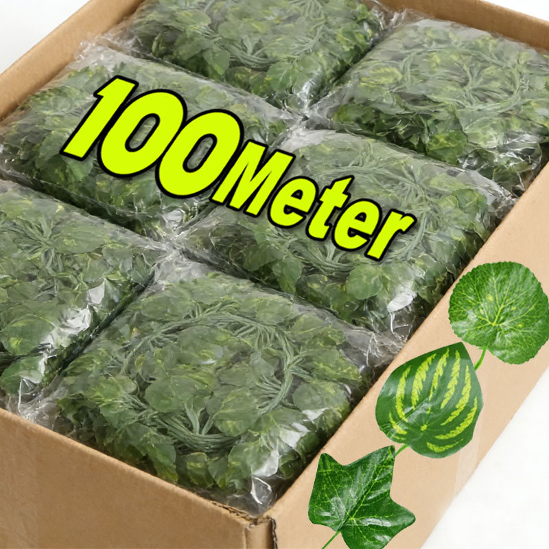 アイビーの葉の緑の花輪クリップ吊り下げ式フェイクリーフプラン - Sphagnum Moss Dry のレビューと価格