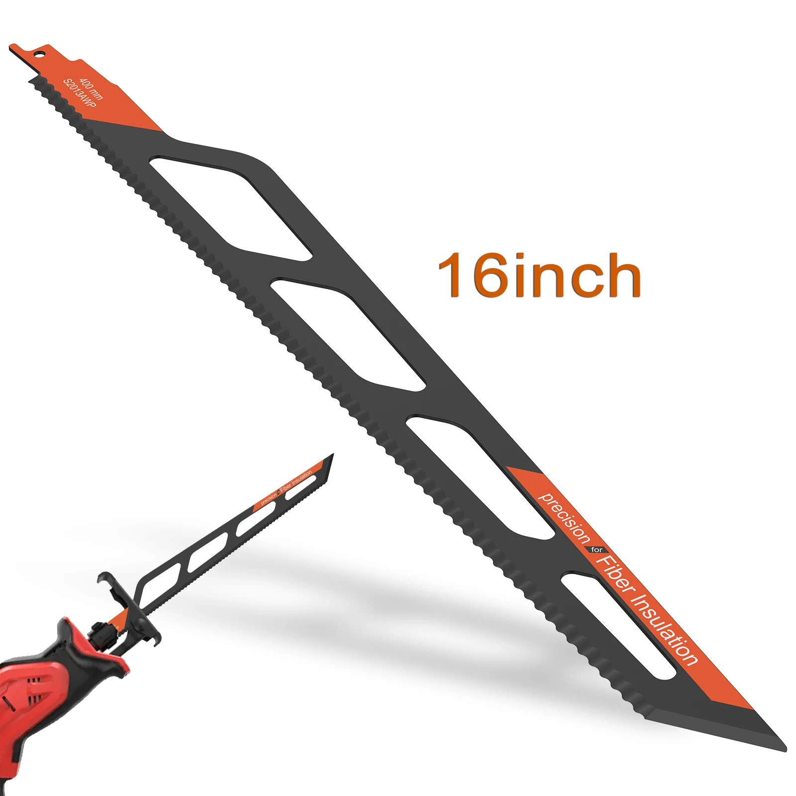 16インチ/400mm レシプロソーブレード 高クロム合金鋼 - Cutting Board Foam のレビューと価格